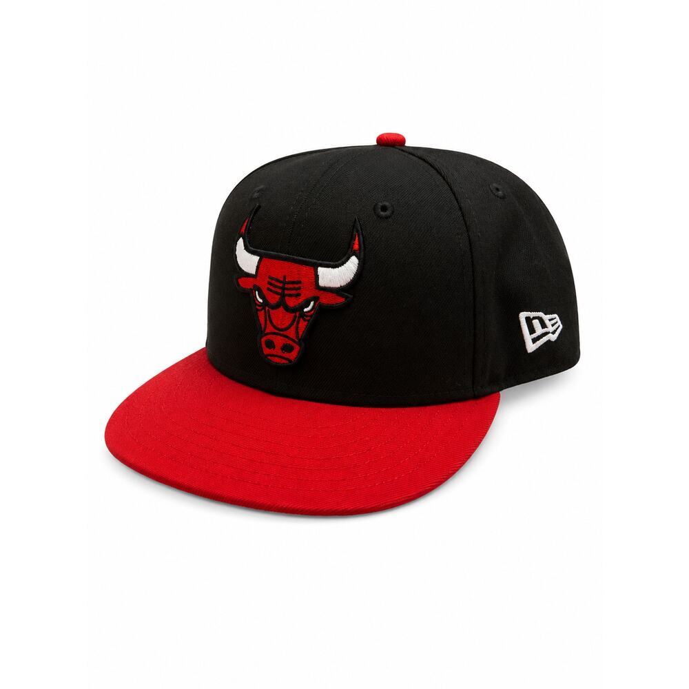 New Era Chicago Bulls 9FIFTY Snapback Red and Black Hat